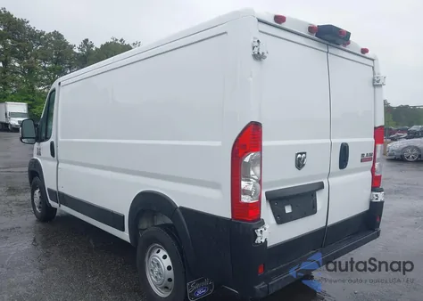 2021 Ram Promaster 1500 Low Roof 136 Wb from USA, damaged, VIN 3C6LRVAG9ME521265